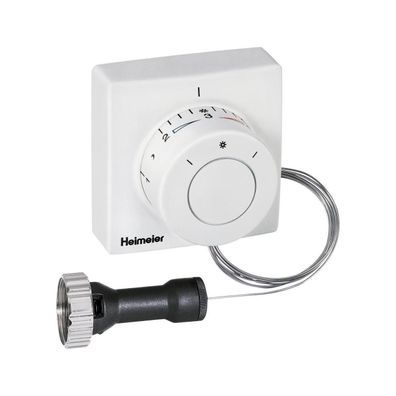 Heimeier Thermostat-Kopf F Ferneinsteller Kapillarrohr 2 m, weiß 2802-00.500