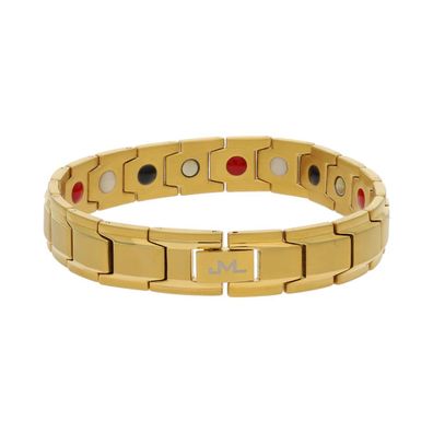 JuwelmaLux Armband Edelstahl vergoldet mit Magnet JL49-03-0027 - Länge: ...