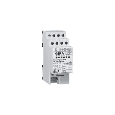 GIRA Binäreingang KNX REG 4TE LED 6f Bussystem KNX mit LED-Anzeige 212600