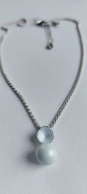 6953 Vintage Necklace mit Swarovski Crystal 40cm
