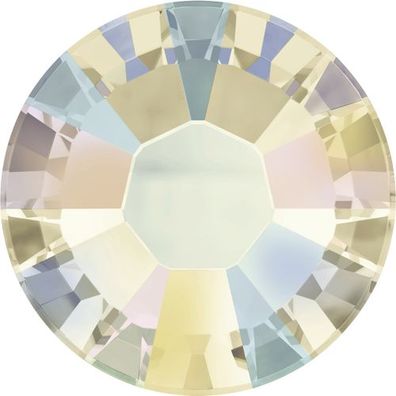 Swarovski® Nail Crystals Flat Rund Crystal Shimmer SS5