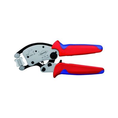 KNIPEX Crimpzange mech Aderendh 0,14-16qmm AWG26-5 Rollpressung(Crimpung) 975318SB