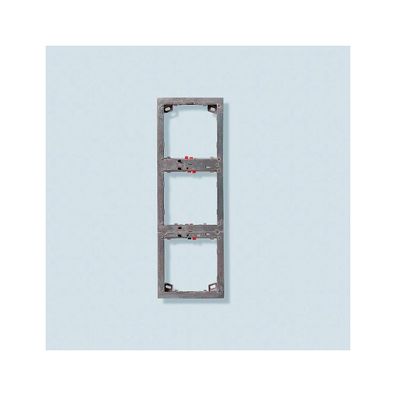SIEDLE Rahmen-Türstation 3f UP ms Zn-guss messing 99,5x299,5x17mm MR611-3/1-0