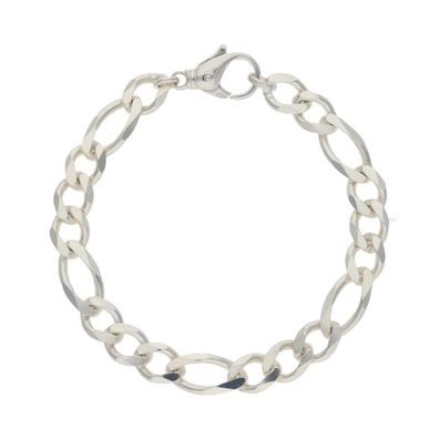 JuwelmaLux Armband 925/000 Sterling Silber Figaro JL30-03-3705 - Länge: ...