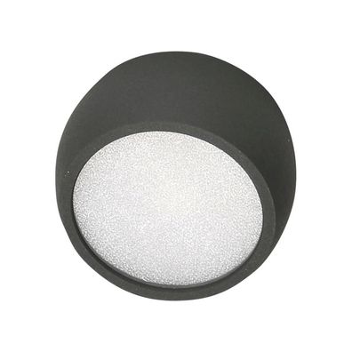 Fabas LED-Lichtpunkt 7W VASTO 3000K 630lm anth mt Konv IP20 Ø80mm Kst opal 3428-71