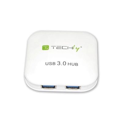 EFB USB-Hub Desktop 4USB-A 1USB-B 73x17x73mm IUSB3-HUB4-WH