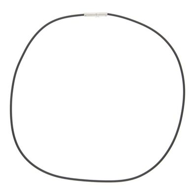 JuwelmaLux Silikon Halskette mit Edelstahl Verschluss JL28-05-0114 - ...