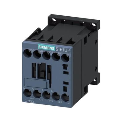 Siemens Leistungsschütz 4kW 3S 230VAC 9A 1Ö/ Hilf REG f. Reiheneinbau 3RT2016-1AP02