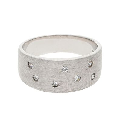 JuwelmaLux Ring 925/000 Sterling Silber mit Zirkonia JL10-07-3437 - ...