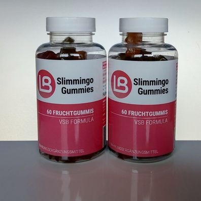 LB Slimming Gummies (2 x 60 Stück) | Leckere Fruchtgummis