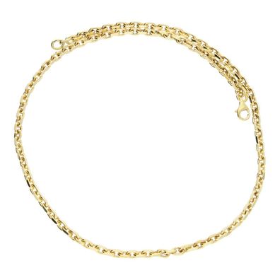 JuwelmaLux Halskette 925/000 Sterling Silber vergoldet Anker JL15-05-008...