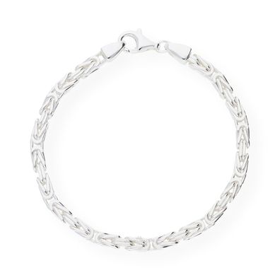 JuwelmaLux Königsarmband Silber 925/000 JL18-03-0052 - Länge: 22 cm