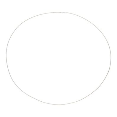 JuwelmaLux Halsreif 585/000 (14 Karat) Weißgold JL30-05-2562 - Länge: 42 cm