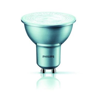 Philips LED-Reflektorlampe GU10 MASTER PAR16 wws 4,9W A+ 3000K 365lm dimmbar 36° ...