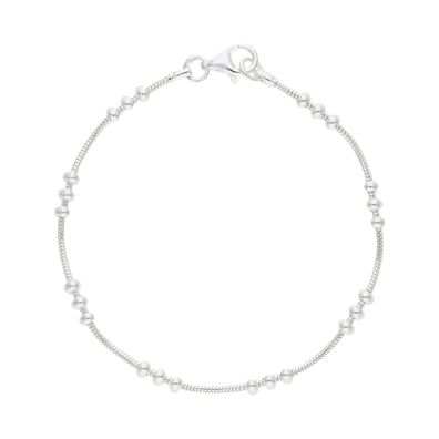 JuwelmaLux Armband 925/000 Sterling Silber Fantasie JL50-03-0023 - Länge