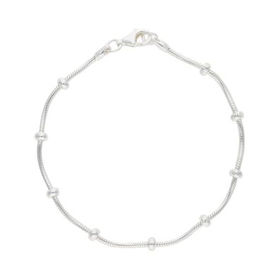 JuwelmaLux Armband 925/000 Sterling Silber Fantasie JL50-03-0024 - Länge