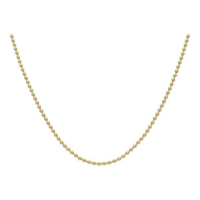 JuwelmaLux Halskette 585/000 (14 Karat) Gold Kugel JL30-05-2297 - Länge: ...