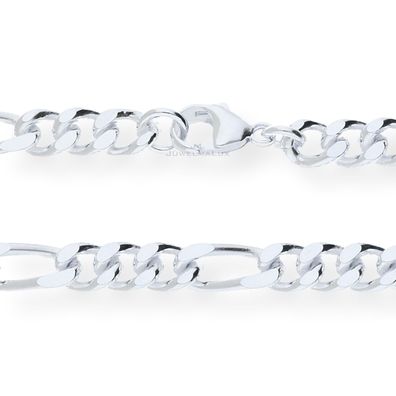 JuwelmaLux Kette Figaro JL05-0013-18 Silber 925/000 diamantiert - Länge: ...