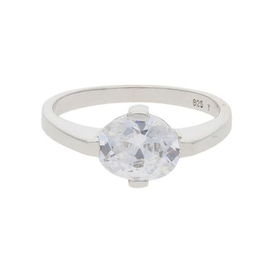 JuwelmaLux Ring 925/000 Silber mit Zirkonia JL30-07-3861 - Größe : G58