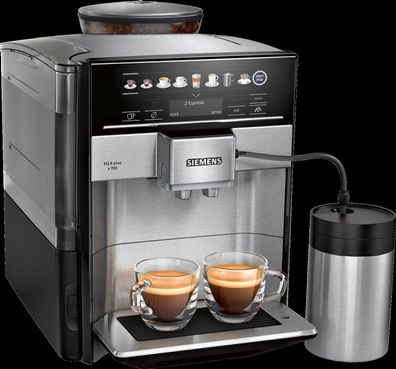 Siemens EQ.6 plus s700 TE657M03DE - Automatische Kaffeemaschine mit Cappuccinatore...