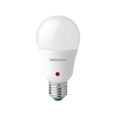 Megaman LED-Lampe E27 A60 Sensor Classic 8,8W A+ 2700K wws 806lm opal 330° AC ...