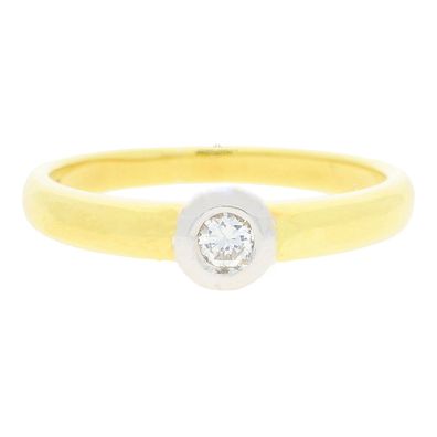 JuwelmaLux Ring 333/000 (8 Karat) Bicolor mit Zirkonia JL30-07-0945 - ...