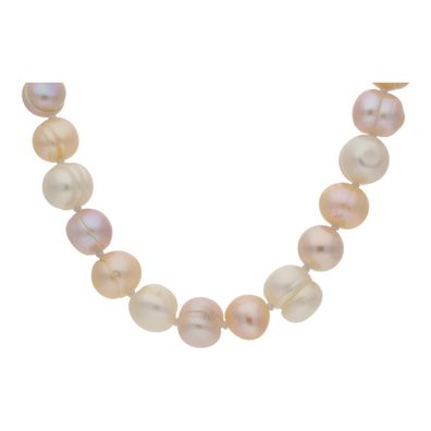 JuwelmaLux Perlenkette mit Doublé, Süßwasserzuchtperle JL30-05-4784 - ...