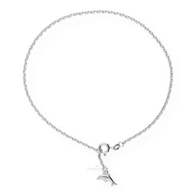JuwelmaLux Fußkette "Delphin" Silber 925/000 rhodiniert JL18-04-0046 - ...