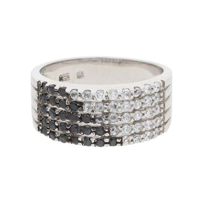 JuwelmaLux Ring 925/000 Sterling Silber mit Zirkonia JL30-07-4594 - ...