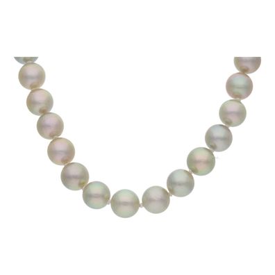 JuwelmaLux Perlenkette 925/000 Sterling Silber Akoya Zuchtperle JL30-05-...