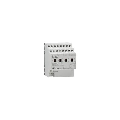 GIRA Schaltaktor KNX REG 4TE 4Ausg 16A 3600W Bussystem KNX 230-400V 100400