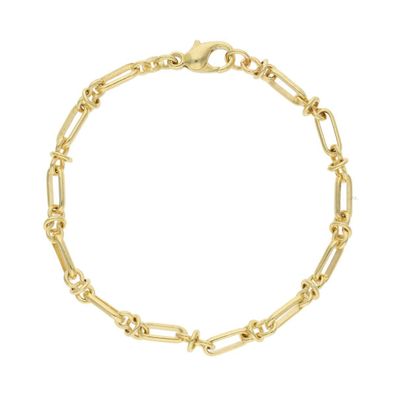 JuwelmaLux Armband 333/000 (8 Karat) Gold JL30-03-3577 - Länge: 19 cm