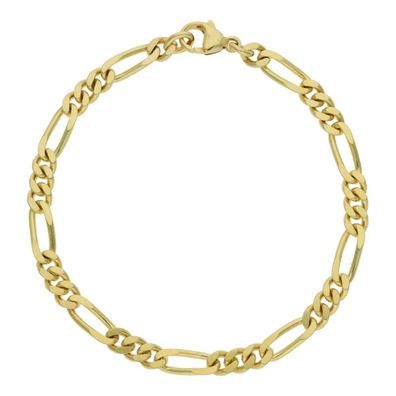JuwelmaLux Armband 333/000 (8 Karat) Gold Figaro JL30-03-2425 - Länge: ...