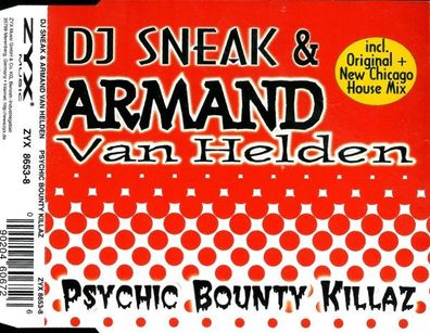 CD-Maxi: DJ Sneak & Armand Van Helden - Psychic Bounty Killaz (1997) ZYX 8653-8