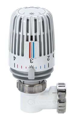Heimeier Thermostat-Kopf Set WK M 30x1,5, Winkel, f Vtl-HK, weiß 7300-00.500