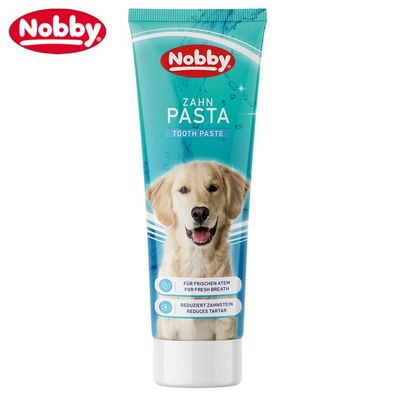 Nobby Zahnpasta - Minzduft - entfernt Zahnbelag reduziert Zahnstein - für Hunde