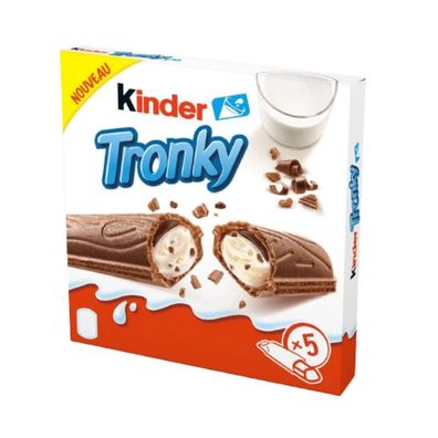 Ferrero Kinder Tronky Schokoriegel Schokolade Milchcreme 18g - 5er PACK