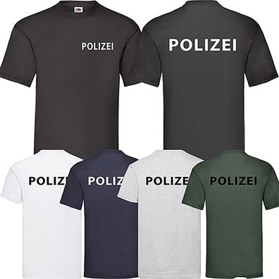 Polizei Spass Fasching Fun T-Shirt Kult Geschenk Cops Spruch Lustig Kleidung