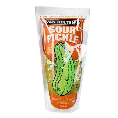 Van Holtens Jumbo Pickle Sour ca. 250g Original USA Gurke eingelegt