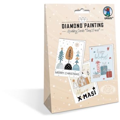 Diamond Painting Greeting Cards Cosy X-mas