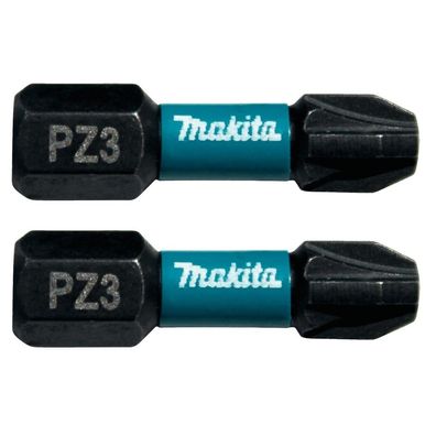 Makita Bit PZ3 25 mm 2 Stück Impact Black B-63650
