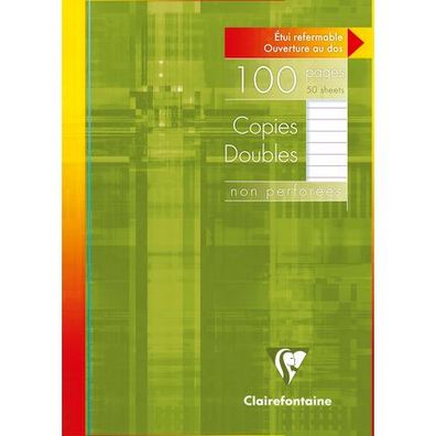 Clairefontaine 5756C Packung (mit 50 Kanzleibögen, DIN A4, 21 x 29,7 cm, liniert, ...