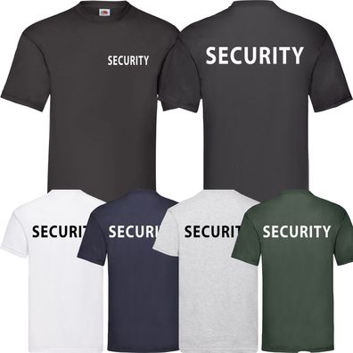 Security Spass Fasching Fun T-Shirt Kult Geschenk Polizei Spruch Lustig Kleidung