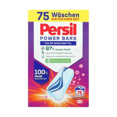 Persil Power Bars Color Waschmittel (75 Waschladungen),