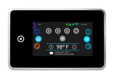 Gecko Whirlpool Bedienfeld in. k1001 GEN V2 Farb-Touchscreen Whirlpool Display