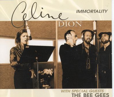 Maxi CD Cover Celine Dion & Bee Gees - Immortality