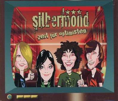 Maxi CD Cover Silbermond - Zeit für Optimisten