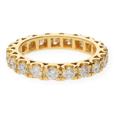 JuwelmaLux Memoire Ring 750/000 (18 Karat) Gold mit Brillanten JL30-07-0...