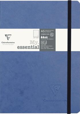 Clairefontaine 793434C Notizbuch AgeBag My Essentials, DIN A5, 14,8 x 21 cm, 96 ...