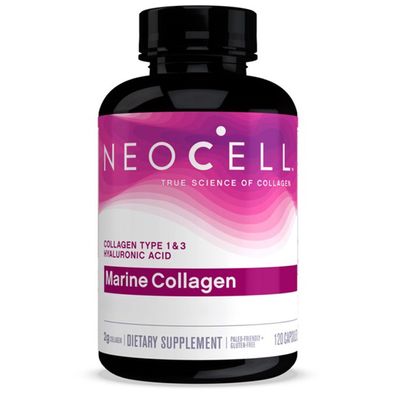 Neocell, Marine Collagen with Hyaluronic Acid, Type 1 & 3 , 120 Kapseln